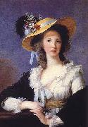 eisabeth Vige-Lebrun Portrait of the Duchess de Polignac oil painting